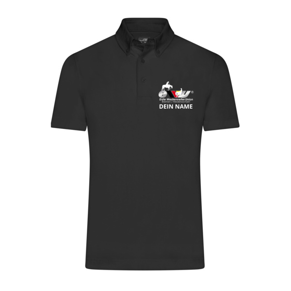 Brustdruck - Men's Plain Polo Miniaturansicht