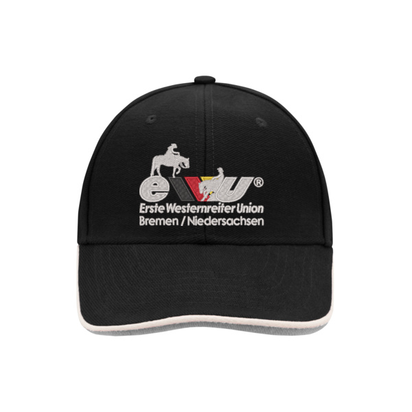 Front Stick - 6 Panel Double Sandwich Cap Miniaturansicht