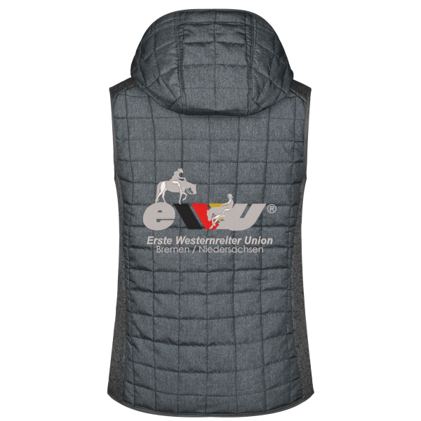 Rückenstick - Ladies' Knitted Hybrid Vest Miniaturansicht